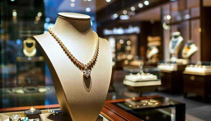 بهترین نمای ویترین جواهر فروشی