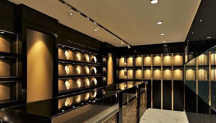 طراحی دکور طلا فروشی در گلشهر